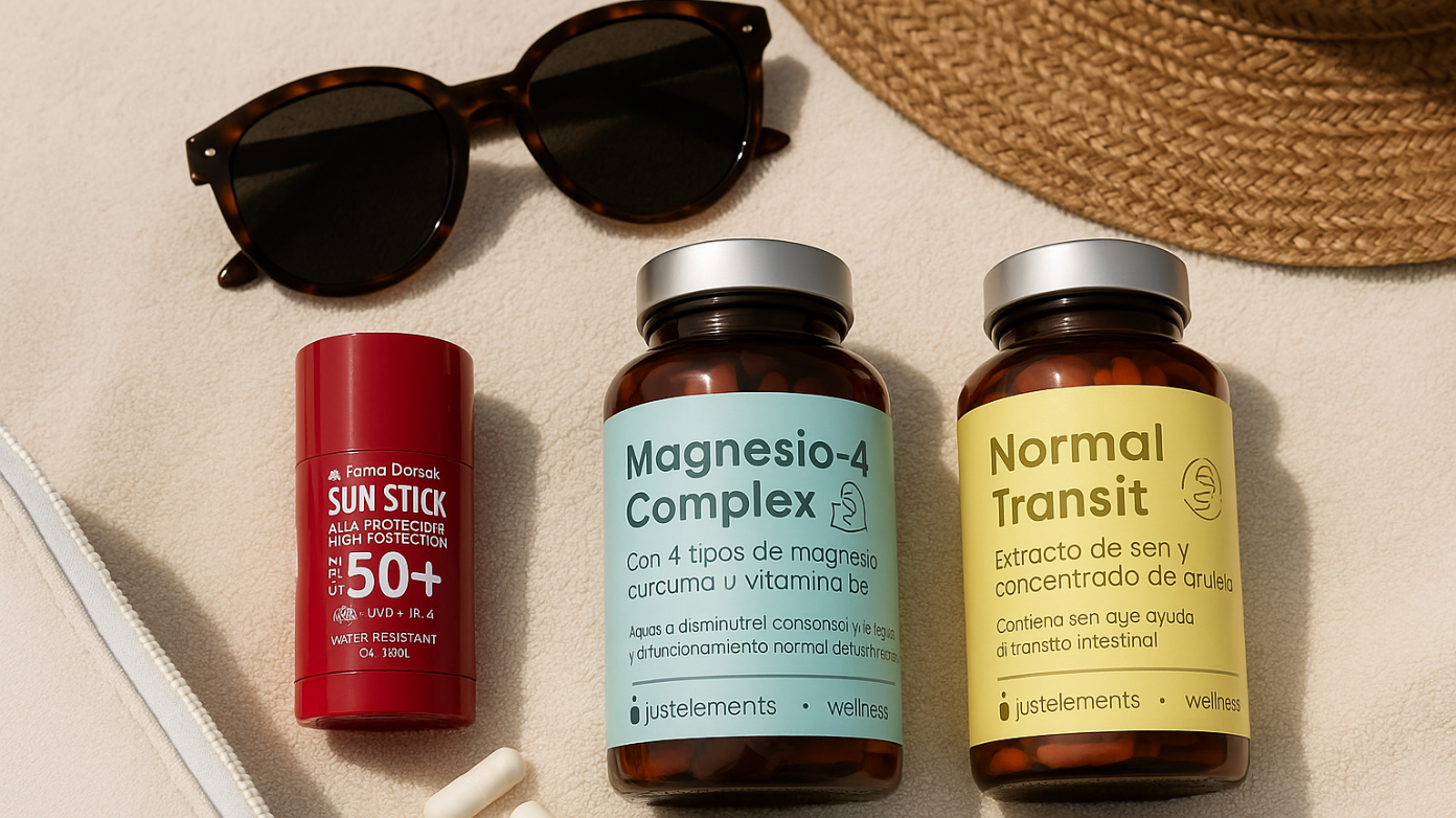 Qué llevar en el neceser este verano: Los 3 productos de farmacia que realmente necesitas.