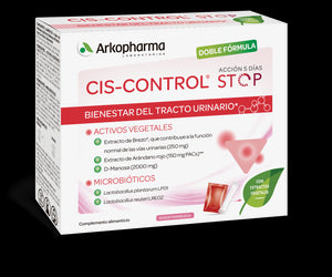 Cis-Control Stop 10 sobres + 5 sticks Doble Fórmula