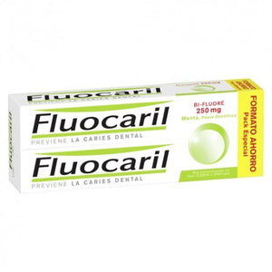 Duplo Fluocaril Bi-fluoré 250 mg Menta Pasta 2x125 ml