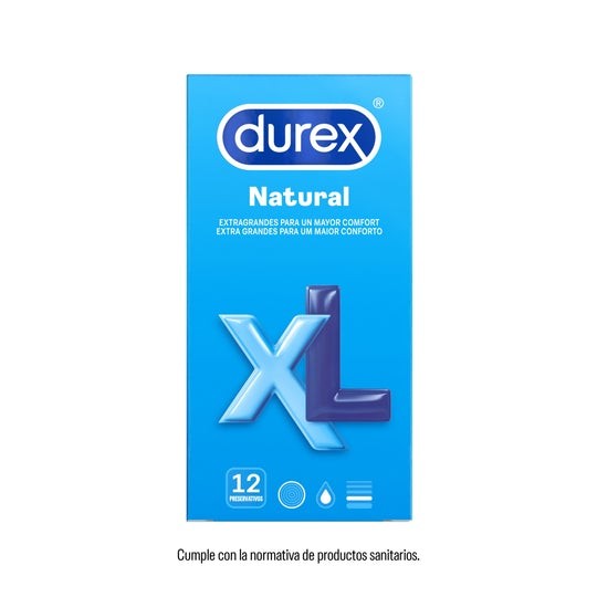 Durex Natural XL 12 Preservativos