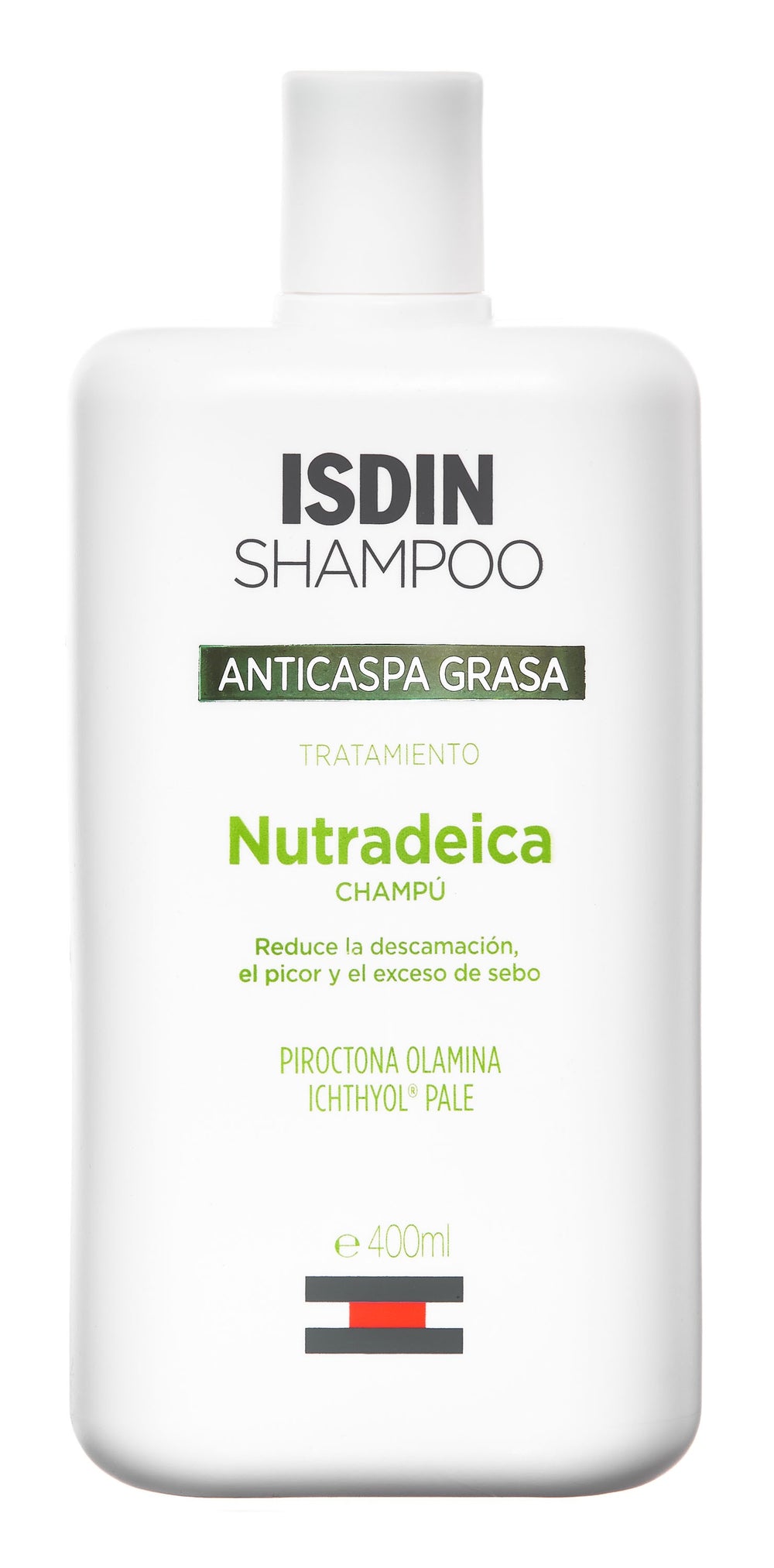 Isdin Shampoo Anticaspa Grasa Nutradeica Champú 400 ml