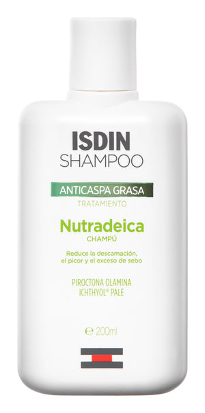Isdin Shampoo Anticaspa Grasa Nutradeica Champú 200 ml