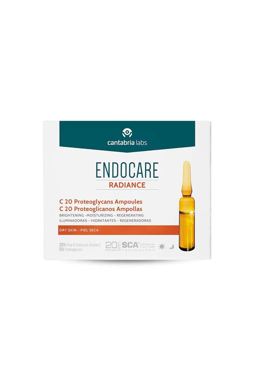 Endocare Ampollas Radiance C 20 Proteoglicanos
