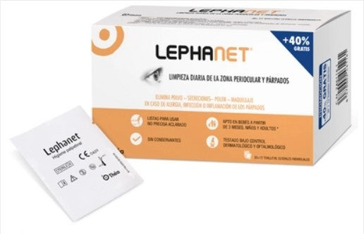 Lephanet Toallitas para Ojos  30 + 12 unidades
