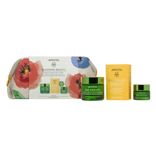 Apivita Blooming Beauty Bee Radiant Neceser Pack Crema Ligera