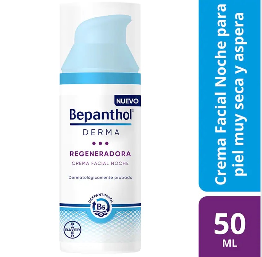 Bepanthol Derma Crema Facial Noche Regeneradora 50 ml
