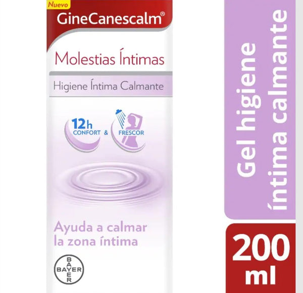 GineCanescalm Higiene Íntima Calmante 200 ml