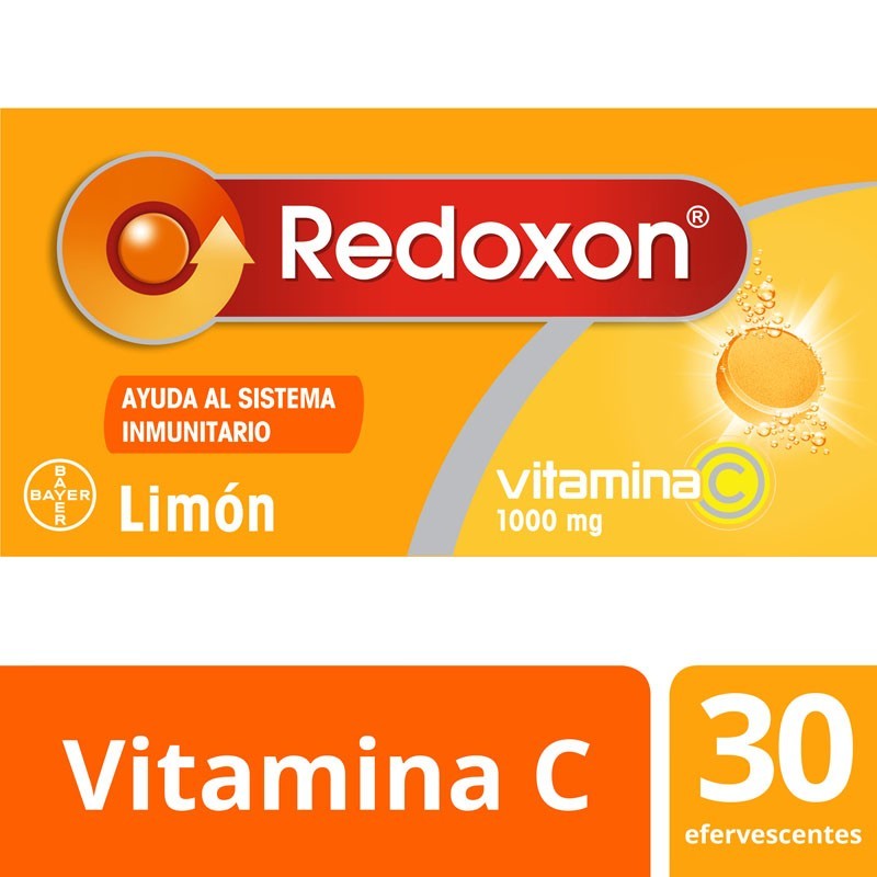 Redoxon Vitamina C 30 Comprimidos Efervescentes Sabor Limón