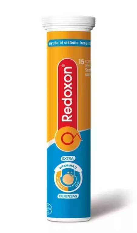 Redoxon Extra Defensas 15 Comprimidos Efervescentes
