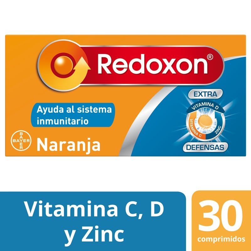 Redoxon Extra Defensas 30 Comprimidos Efervescentes