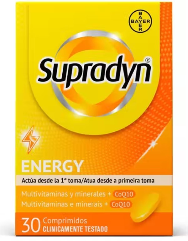 Supradyn Energy Adultos 30 comprimidos