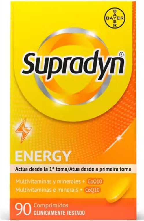 Supradyn Energy Adultos 90 comprimidos