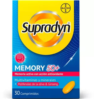 Supradyn Memory 50+ 30 comprimidos