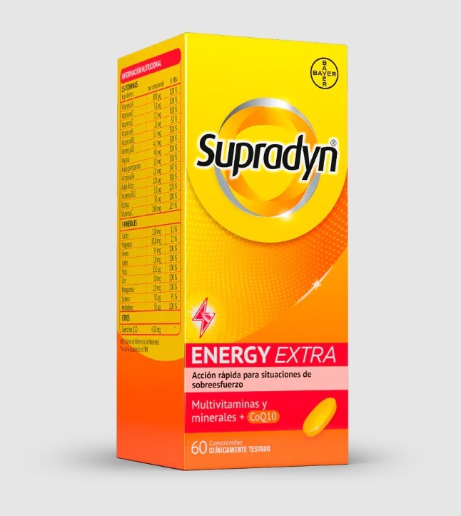 Supradyn Energy Extra 60 comprimidos