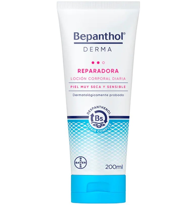 Pack Bepanthol Derma Loción Corporal Diaria Reparadora 2 x 200 ml (50% gratis)