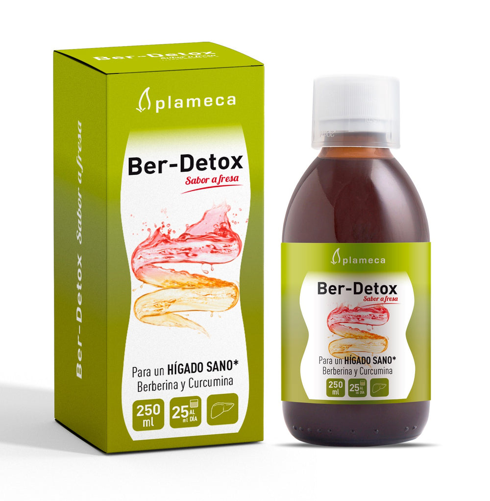 Plameca Ber-Detox Sabor Fresa 250 ml