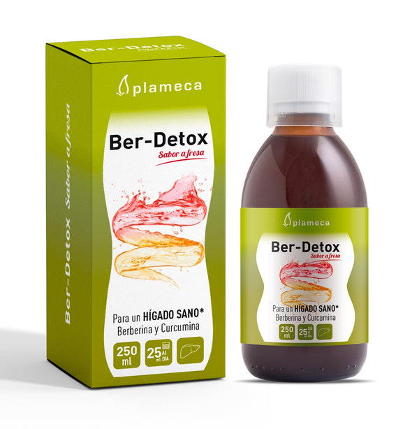 Plameca Ber-Detox Sabor Fresa 250 ml