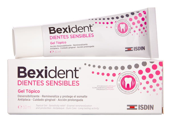 Bexident Dientes sensibles Gel tópico Tratamiento Coadyuvante con CPC + Cymenol 50 ml