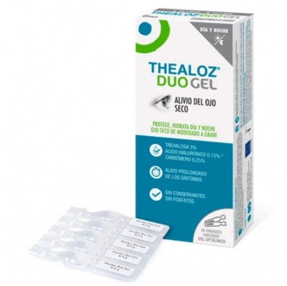 Thealoz Duo Gel Oftálmico para ojo seco 0.4 g 30 Unidosis
