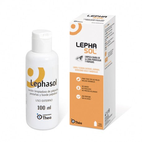 Lephasol Loción Limpiadora Párpados 100 ml