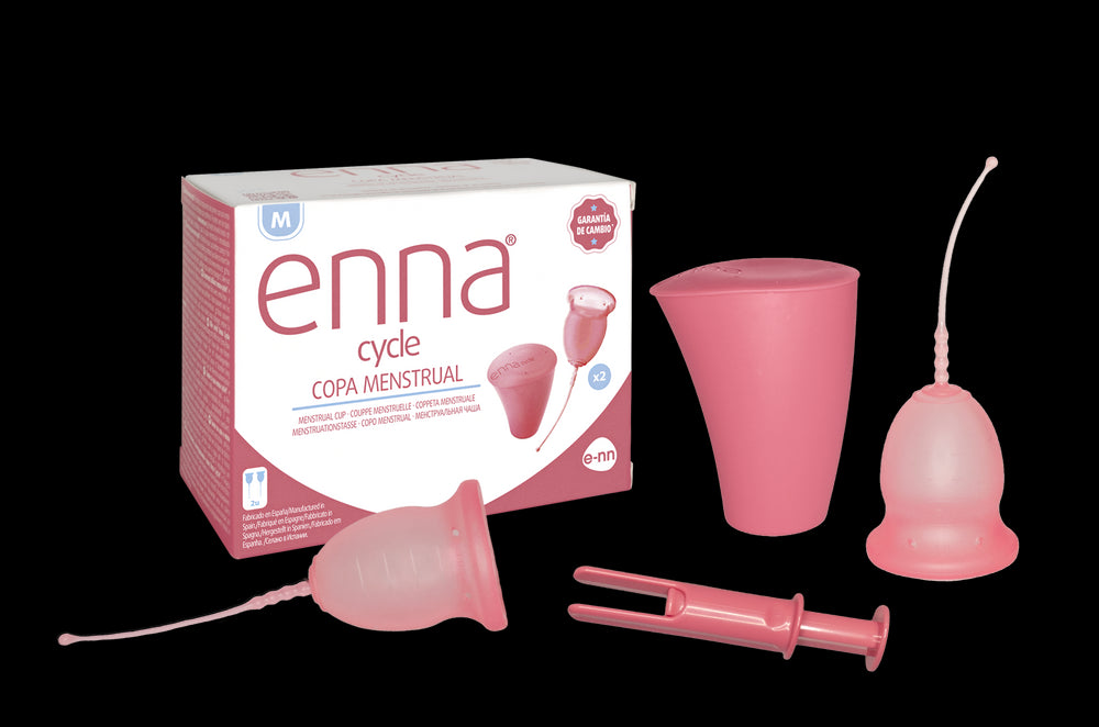 Enna Cycle Easy Cup Copa Menstrual Talla M con aplicador