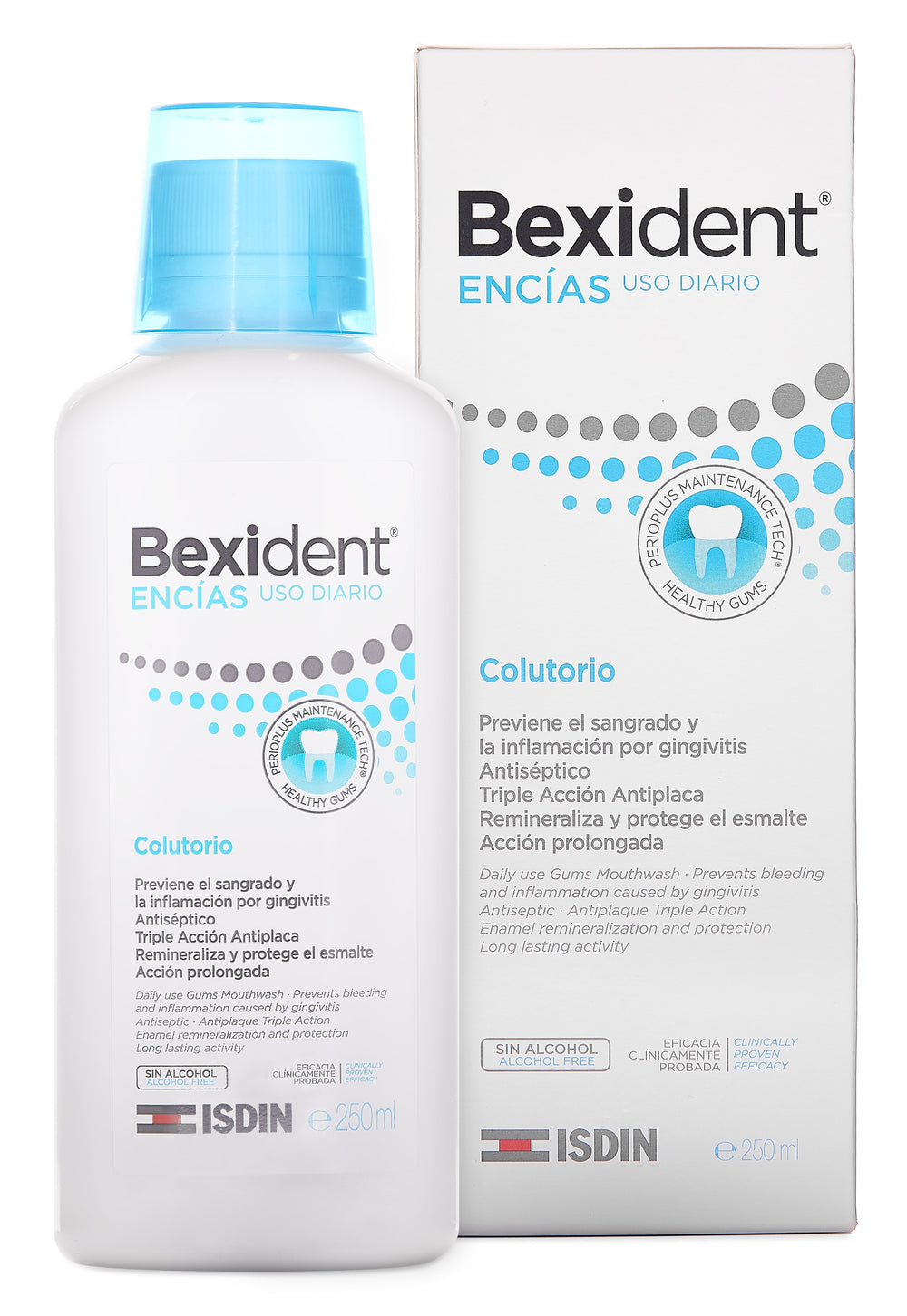 Bexident Encías Uso Diario Colutorio con CPC + Cymenol 250 ml