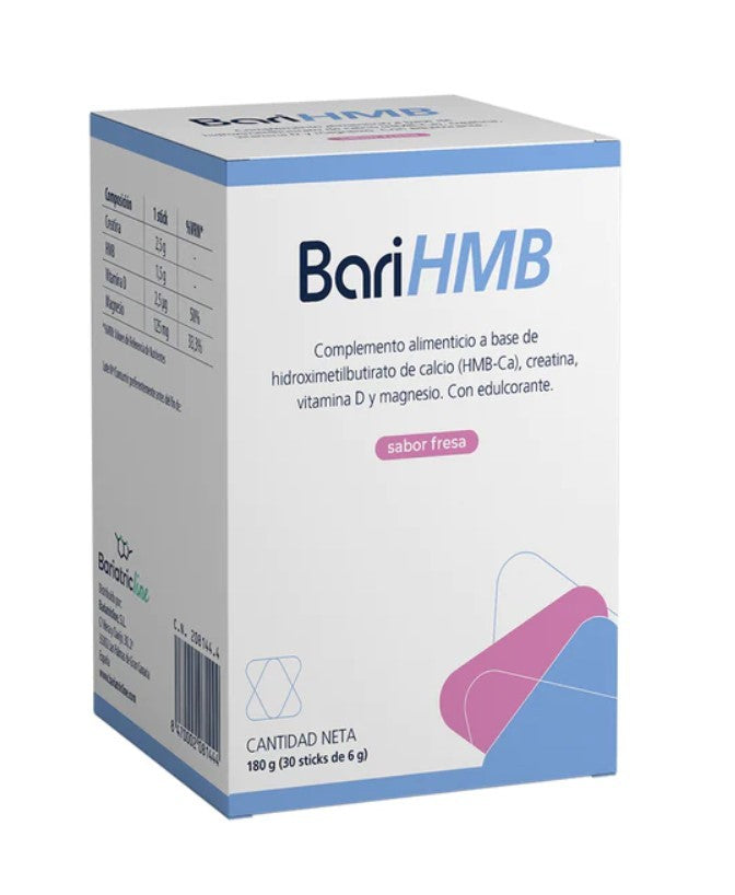 BariHMB 30 sticks 6 gramos sabor fresa