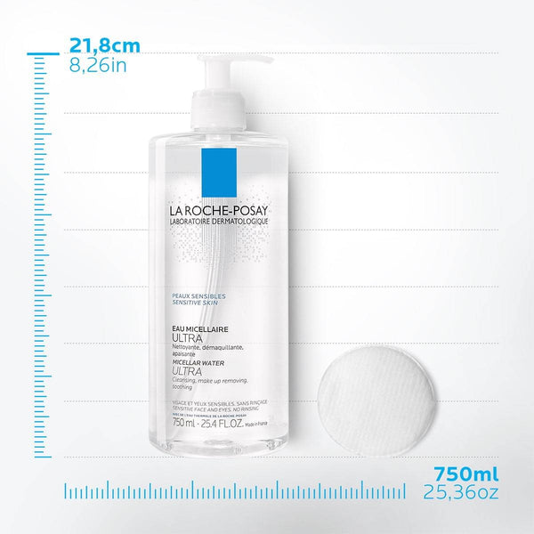La Roche Posay Agua Micelar Ultra Piel Sensible 750 ml