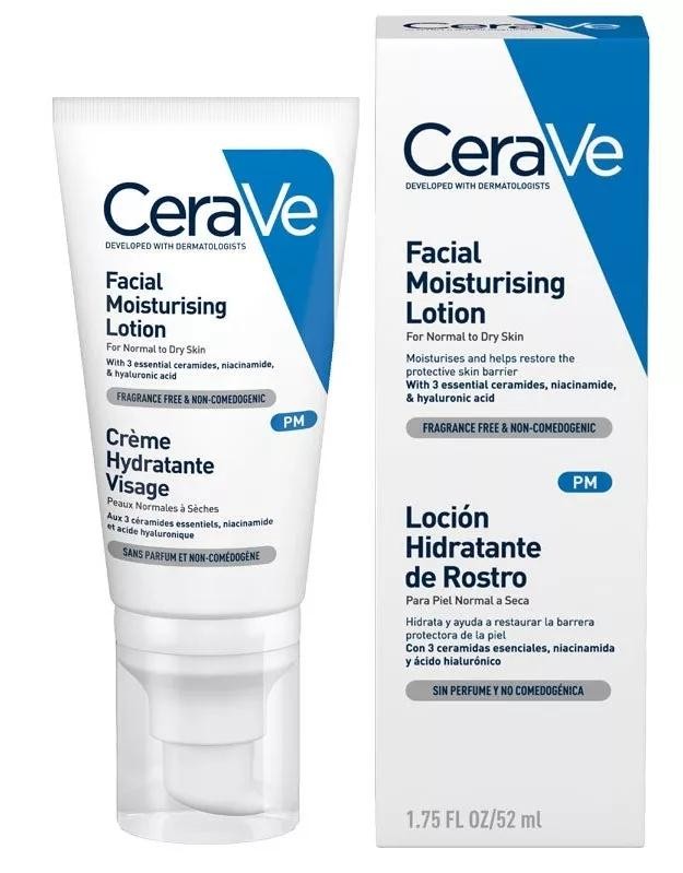Cerave Loción Hidratante de Rostro 52 ml