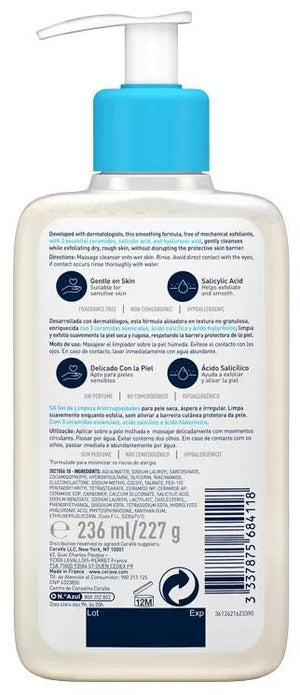 Cerave SA Limpiador Anti-rugosidades 236 ml