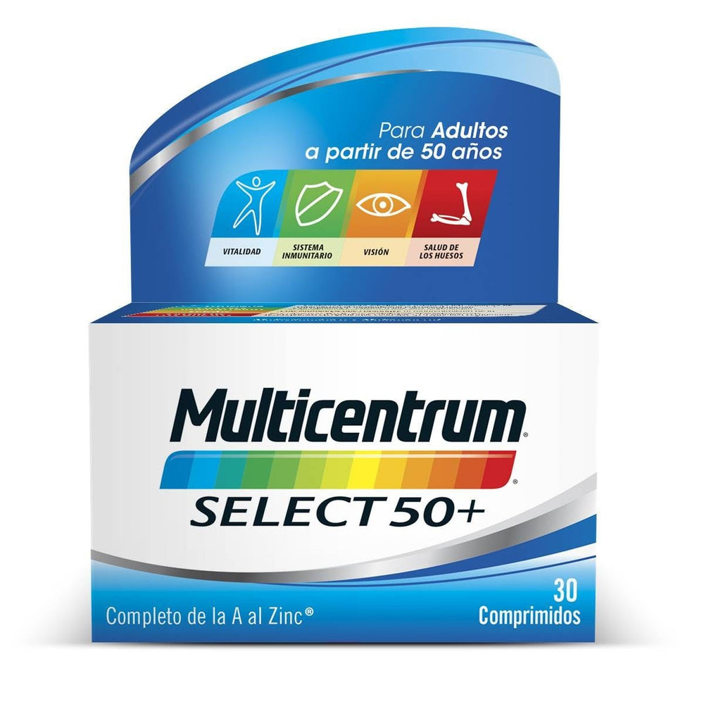 Multicentrum Select 50+ 30 comprimidos