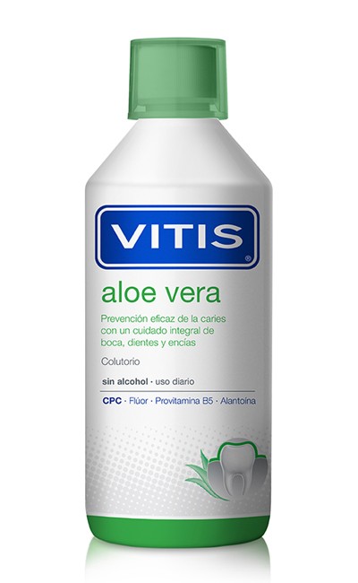 Vitis Enjuague Bucal Aloe Vera 500 ml