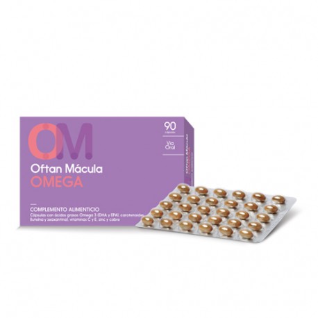 Oftan Mácula Omega 90 cápsulas