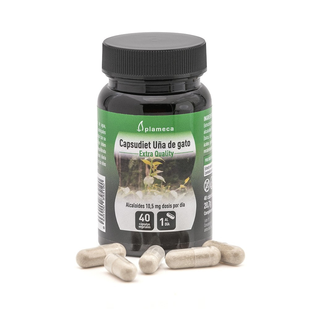 Plameca Capsudiet Uña de Gato 40 cápsulas vegetales