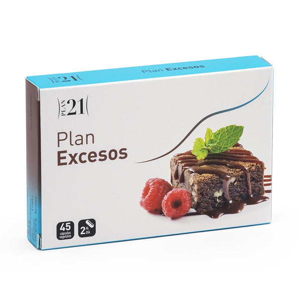 Plameca Plan Excesos 45 cápsulas vegetales