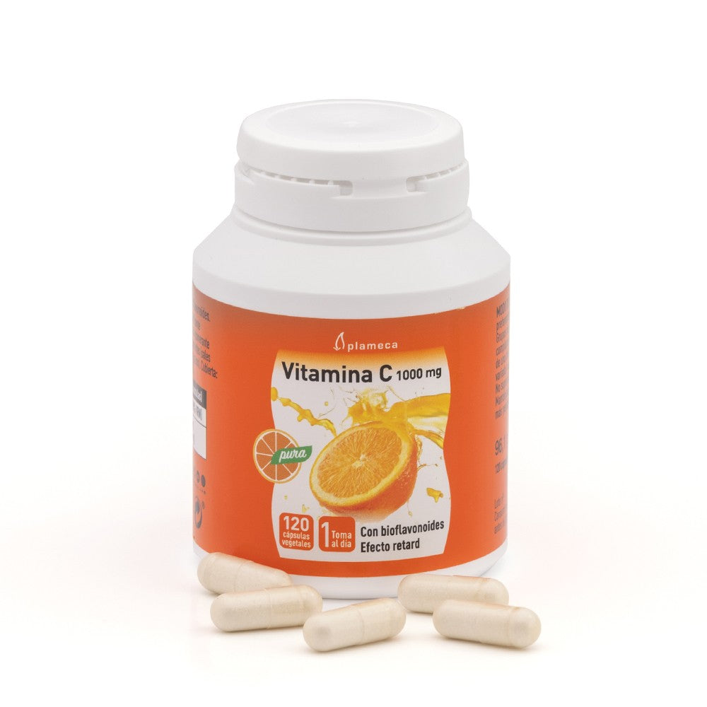 Plameca Vitamina C 1000 mg 120 cápsulas vegetales