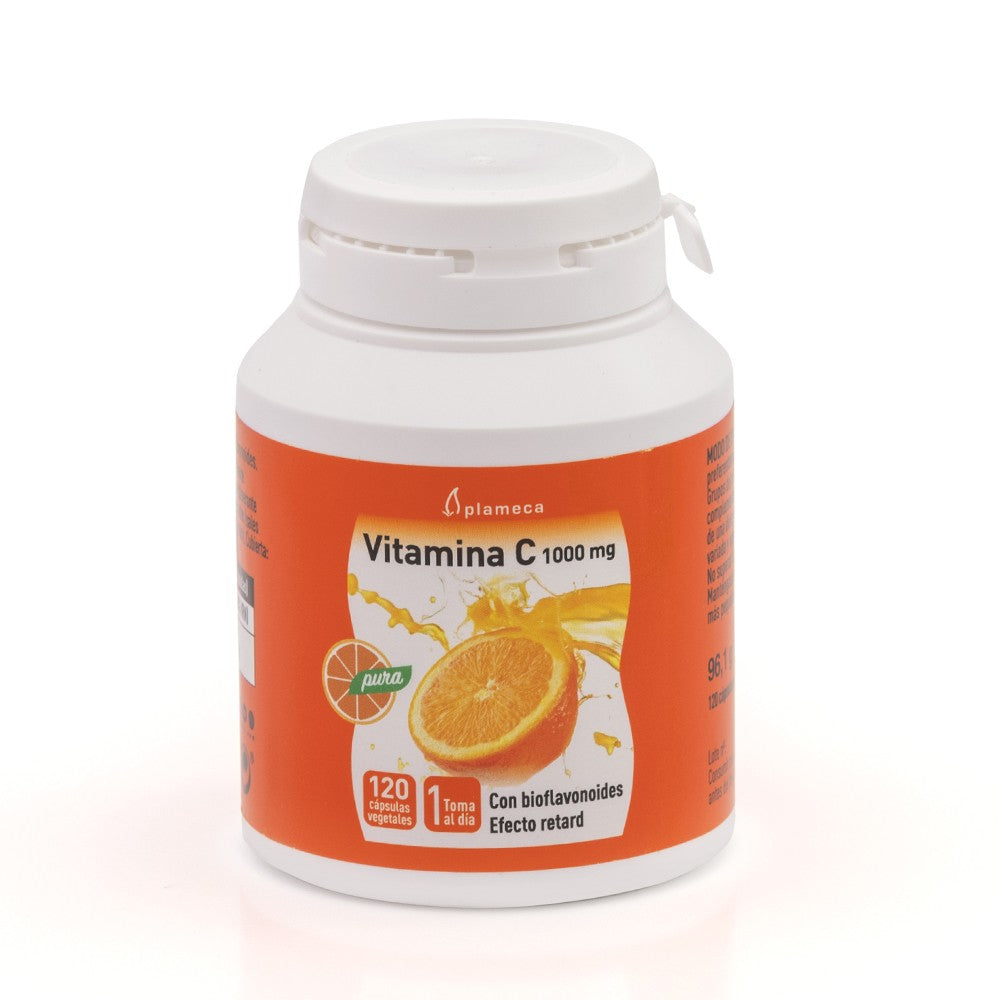 Plameca Vitamina C 1000 mg 120 cápsulas vegetales