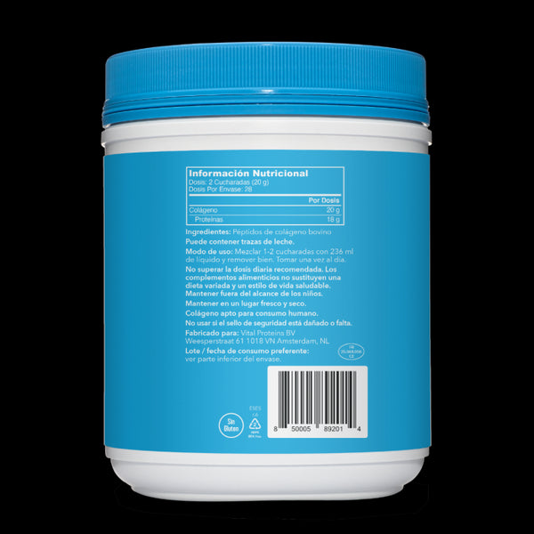 Vital Proteins Péptidos de Colágeno Sabor Neutro 567 g