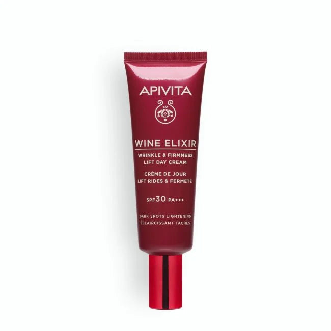 Apivita Wine Elixir Crema Antiarrugas y Reafirmante con Efecto Lifting SPF30 40 ml