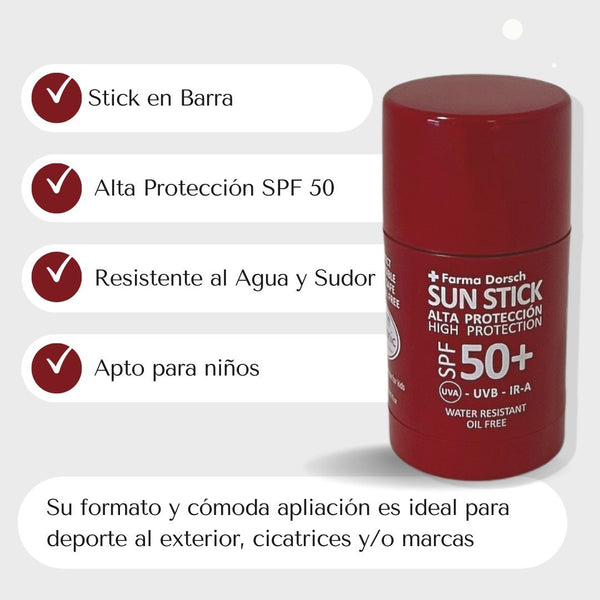 Farma Dorsch Sun Stick SPF 50+ Protector solar en barra 25 ml