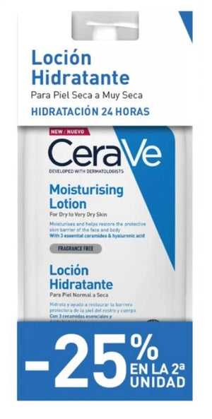 Cerave Duplo Loción Hidratante 25% dto