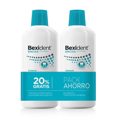Bexident Duplo Encías Colutorio 2 x 500 ml