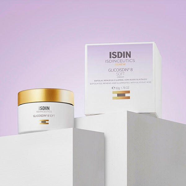 Glicoisdin 8 Crema facial antiedad con ácido glicólico