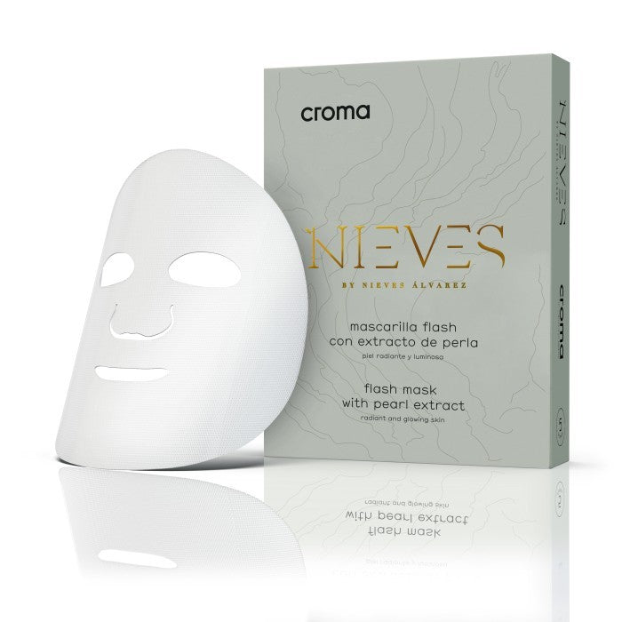 Mascarilla Iluminadora Con Vitamina C Efecto Flash - Croma by Nieves Álvarez | Edición Limitada