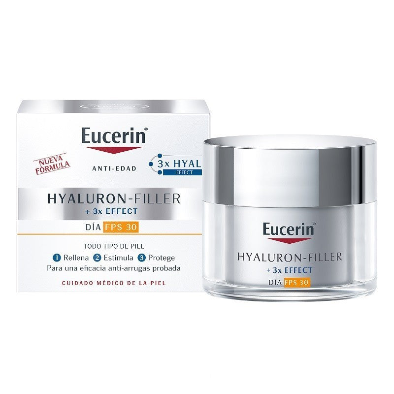 Eucerin Hyaluron Filler +3x Effect Crema de Día FPS 30 de 50 ml