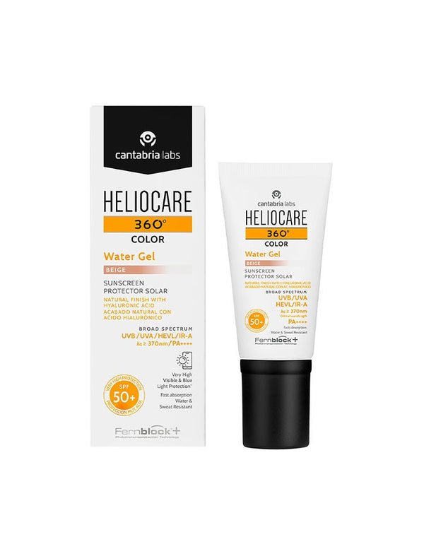 Heliocare 360º Color Water Gel Beige SPF 50+ 50 ml