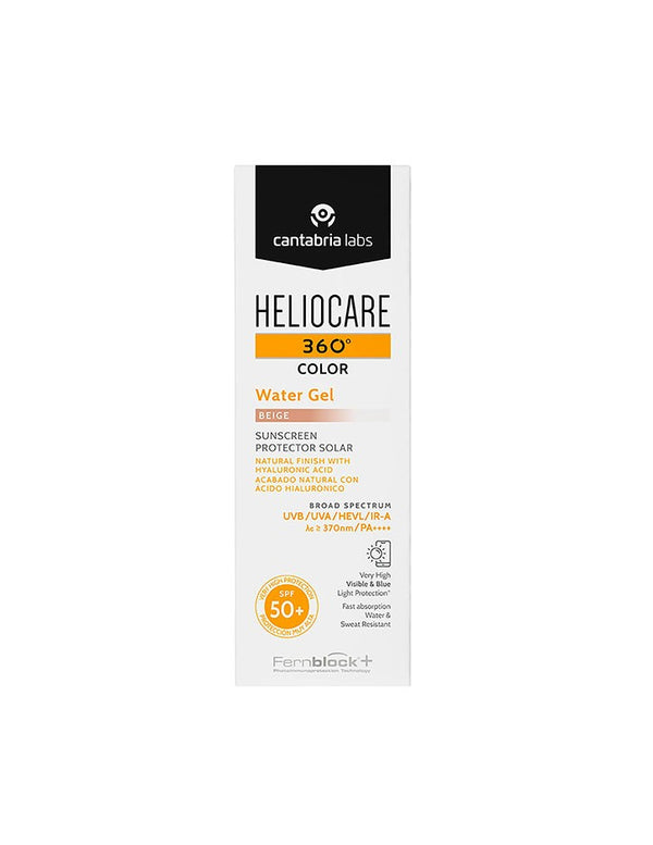 Heliocare 360º Color Water Gel Beige SPF 50+ 50 ml