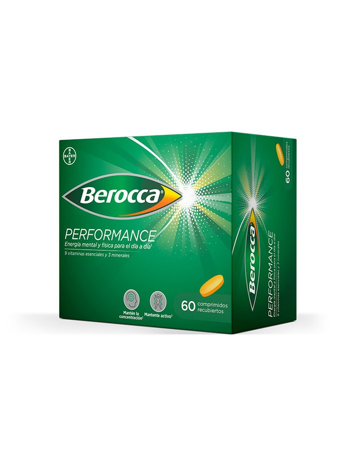 Berocca Performance 60 Comprimidos Recubiertos
