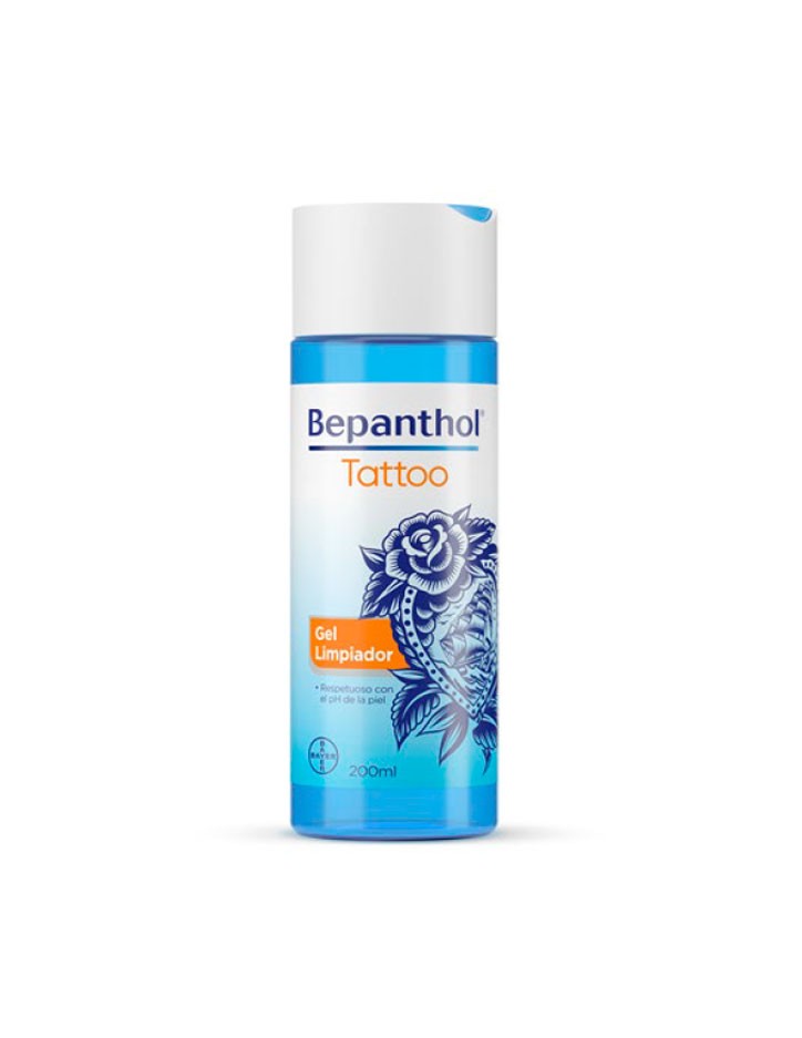 Bepanthol Tattoo Gel Limpiador Tatuajes 200 ml