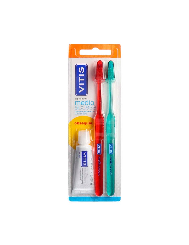 Duplo Vitis Cepillo Dental Adulto Medio